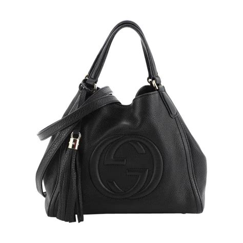 gucci soho convertible small brown leather shoulder bag|Gucci soho shoulder bag australia.